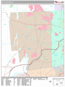 West Hartford Digital Map Premium Style